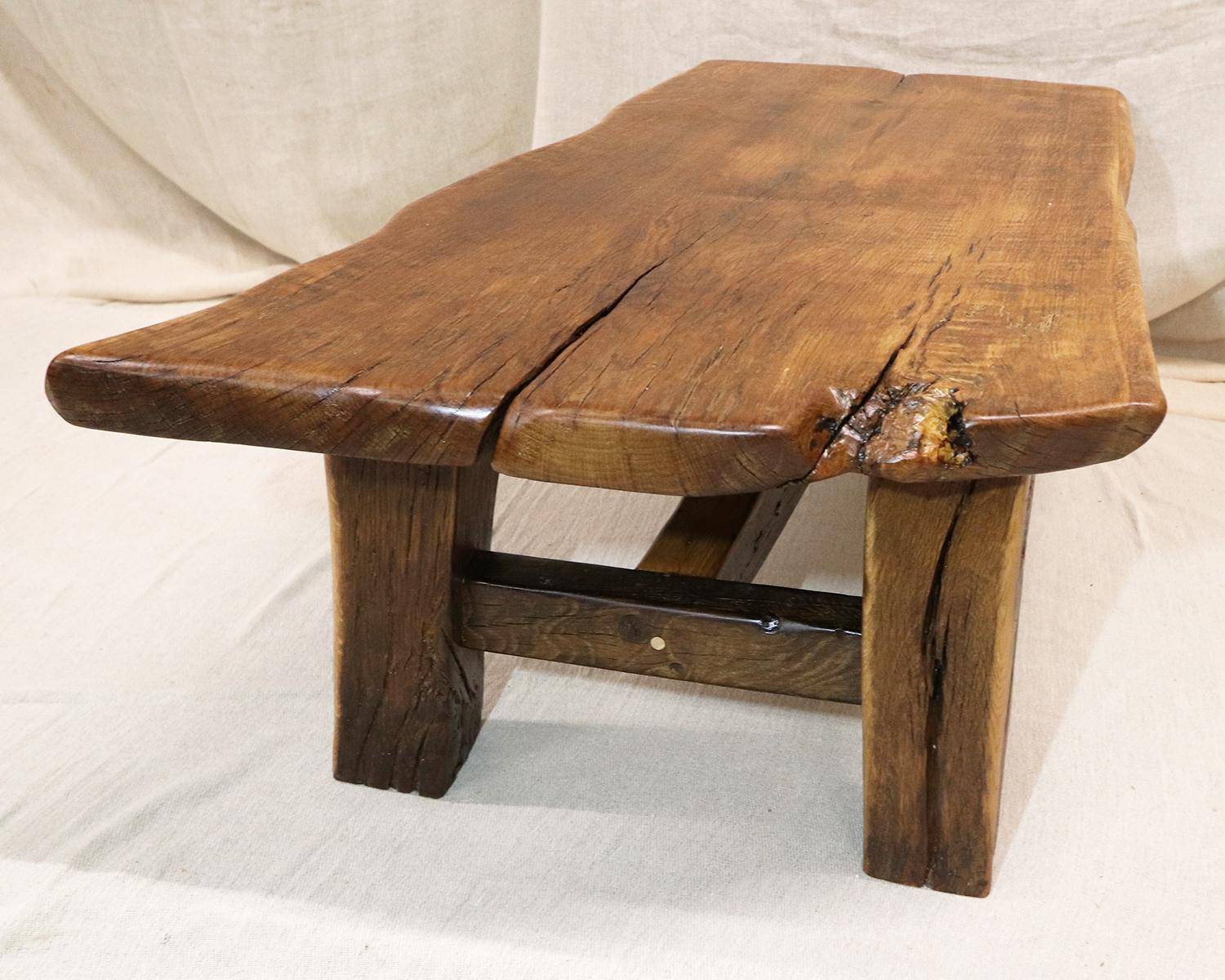 Oak coffee table
