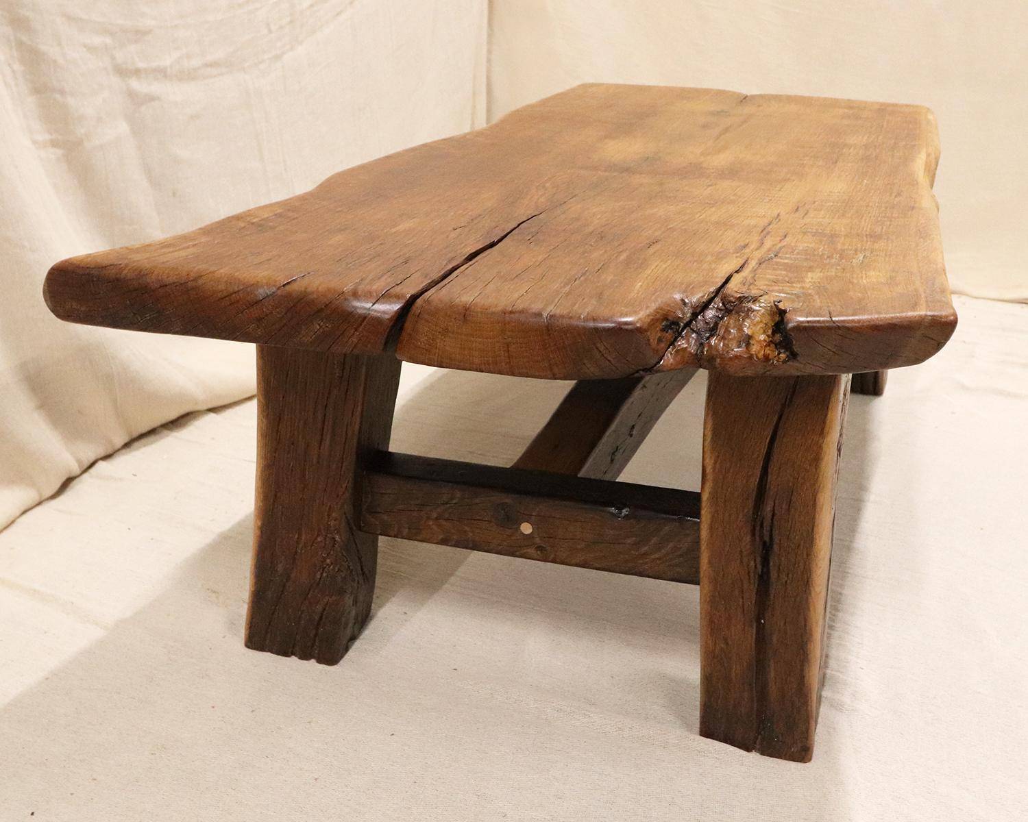 Oak coffee table