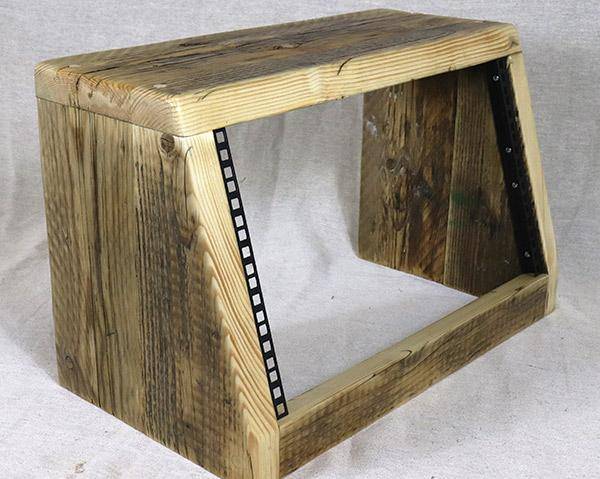 6u angled rack unit